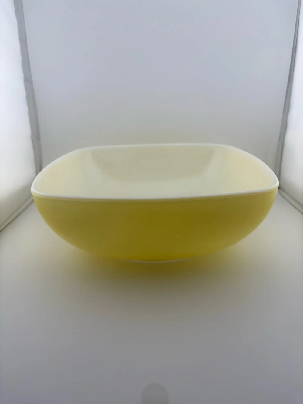 Vintage Pyrex Primary Yellow Hostess Bowl Bowl 525 B